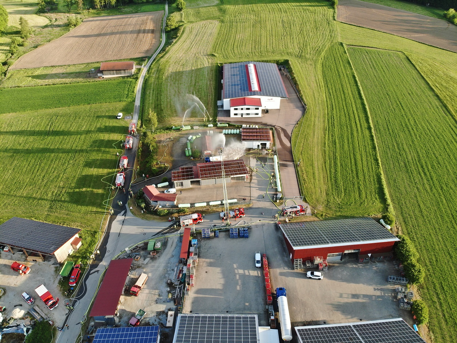 Großübung in Blaibach