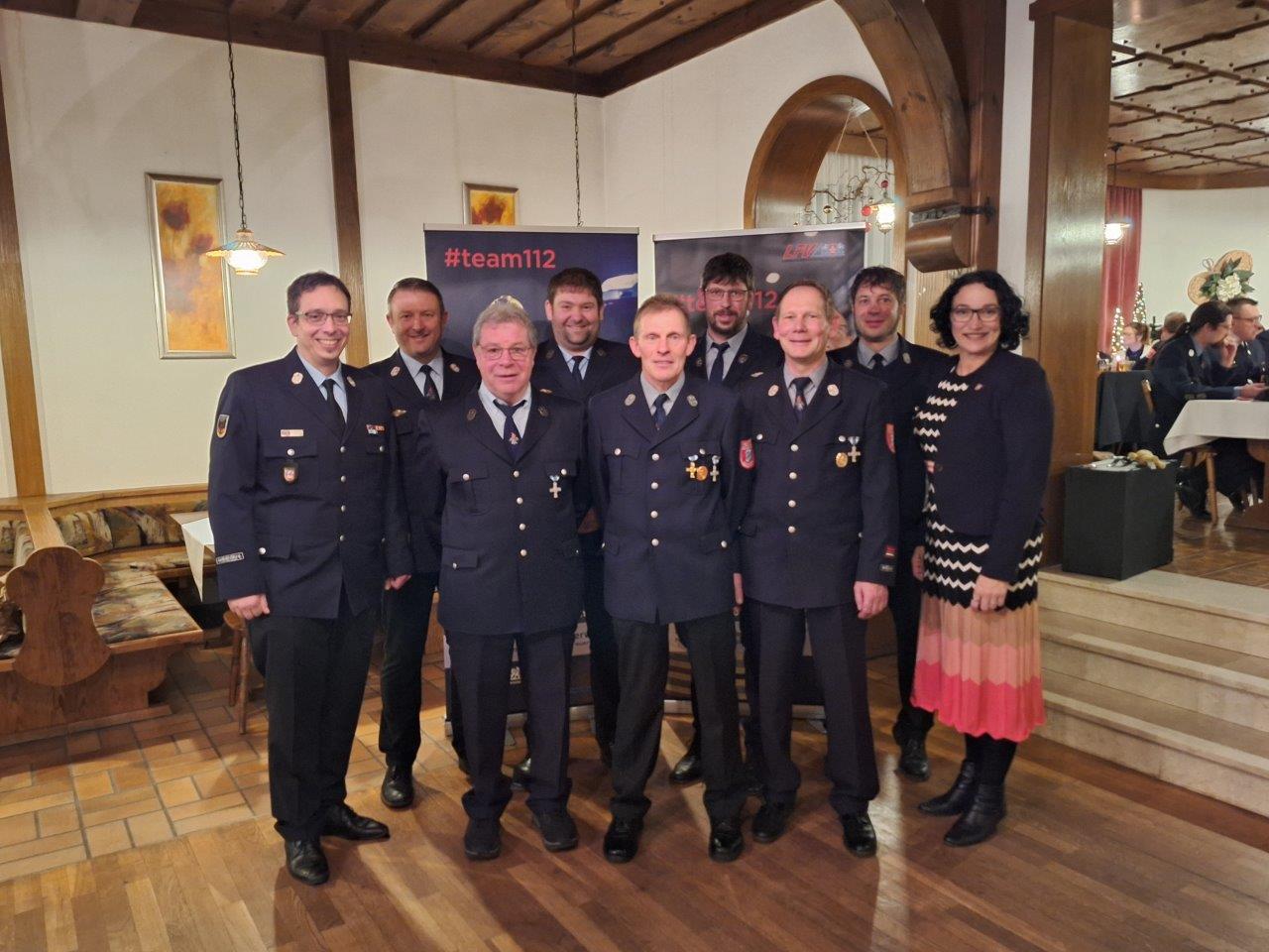 Ehrung für 25 Jahre aktiven Dienst