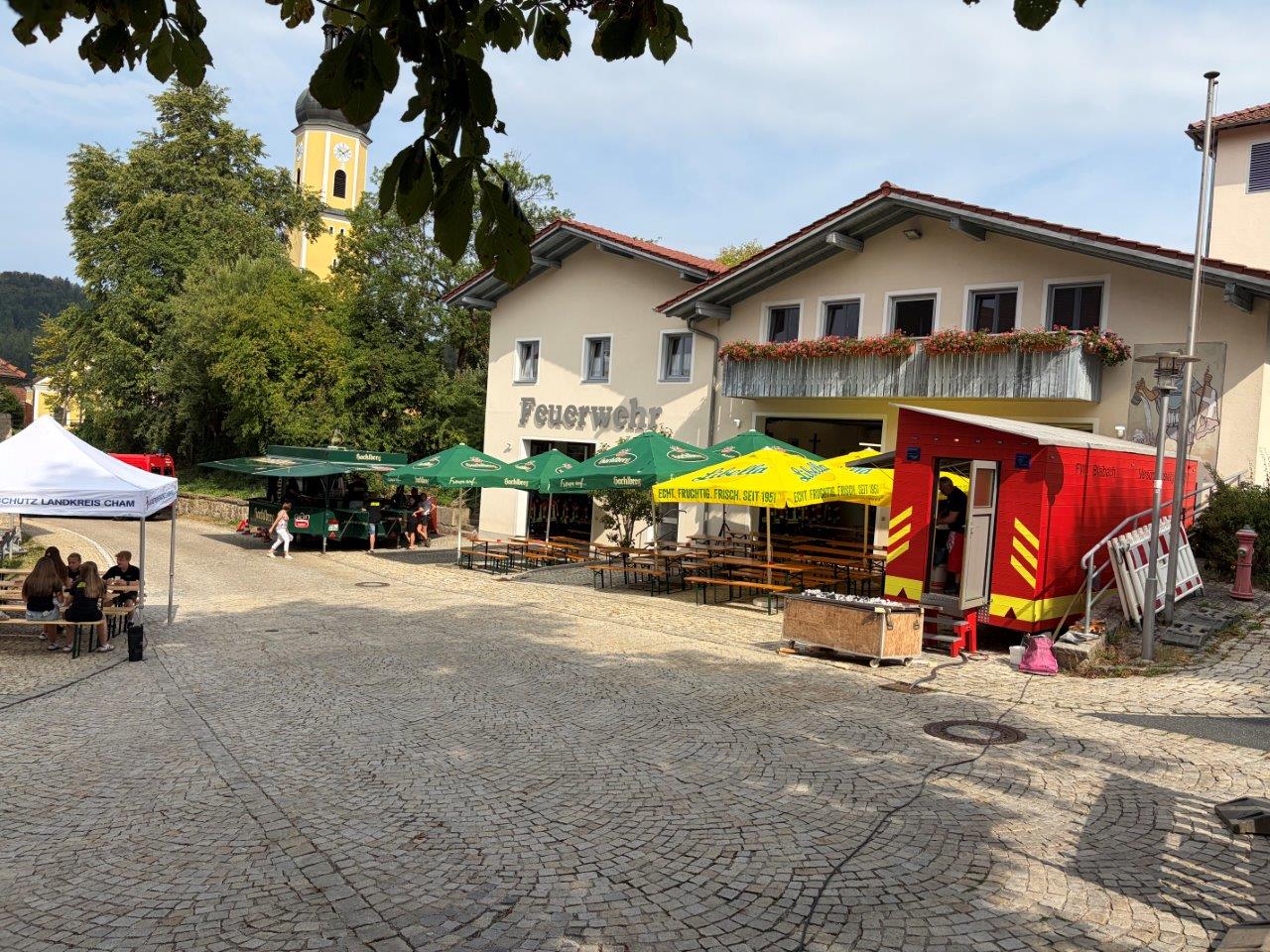 Hüpfburg war der Höhepunkt