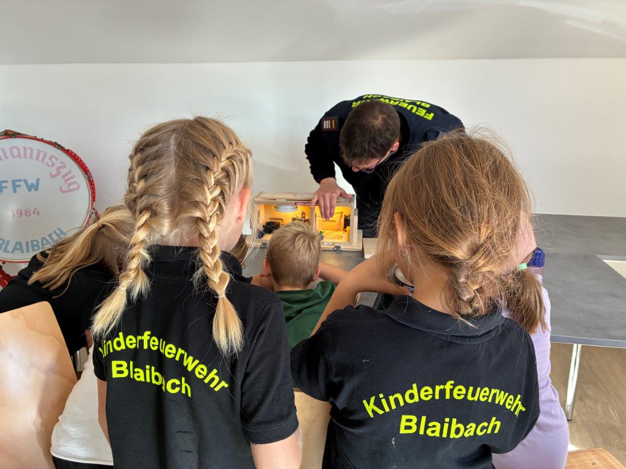 Brandschutz bei der Kinderfeuerwehr